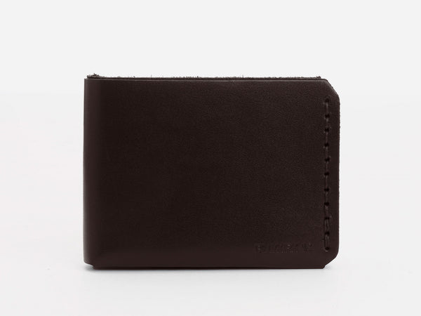 No. 398 Bi-Fold Wallet, Dark Brown – Billykirk