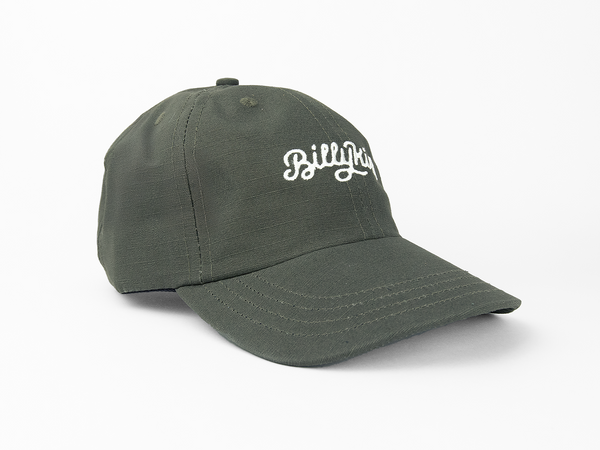 No. 651 Six-Panel Cap with Embroidery, Olive – Billykirk