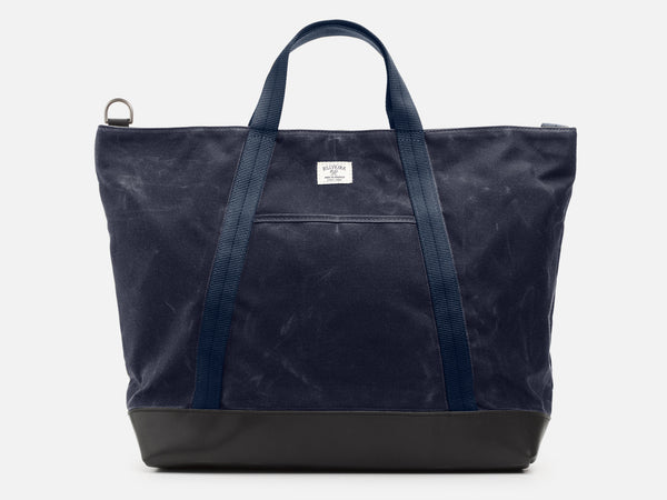 BRIEFING × UA × Begin THE TOTE NAVY No. 540 Standard Issue East West Tote, Navy – Billykirk