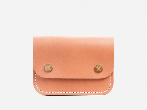 No. 262 Small Leather Trucker Wallet, Natural – Billykirk
