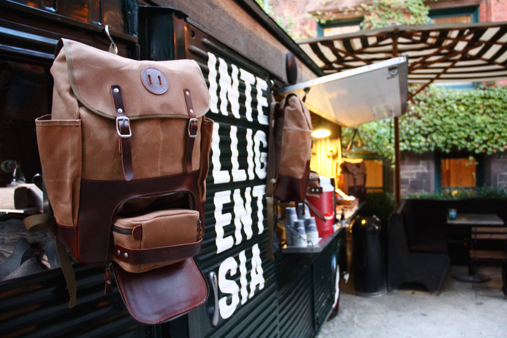 A Backpack Designed for Coffee Lovers