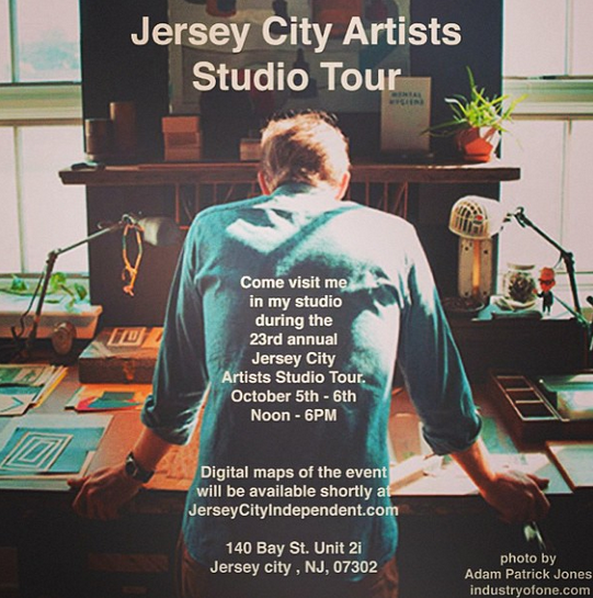Jersey City Studio Tour: Oct 4-6