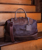 No. 642 Small Carryall, Brown Leather