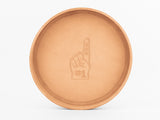 No. 310 Small Circle Leather Valet Trays