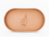 No. 311 Small Oval Leather Valet Trays
