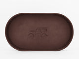 No. 473 Large Oval Leather Valet Trays