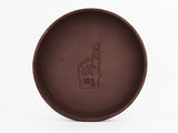 No. 310 Small Circle Leather Valet Trays