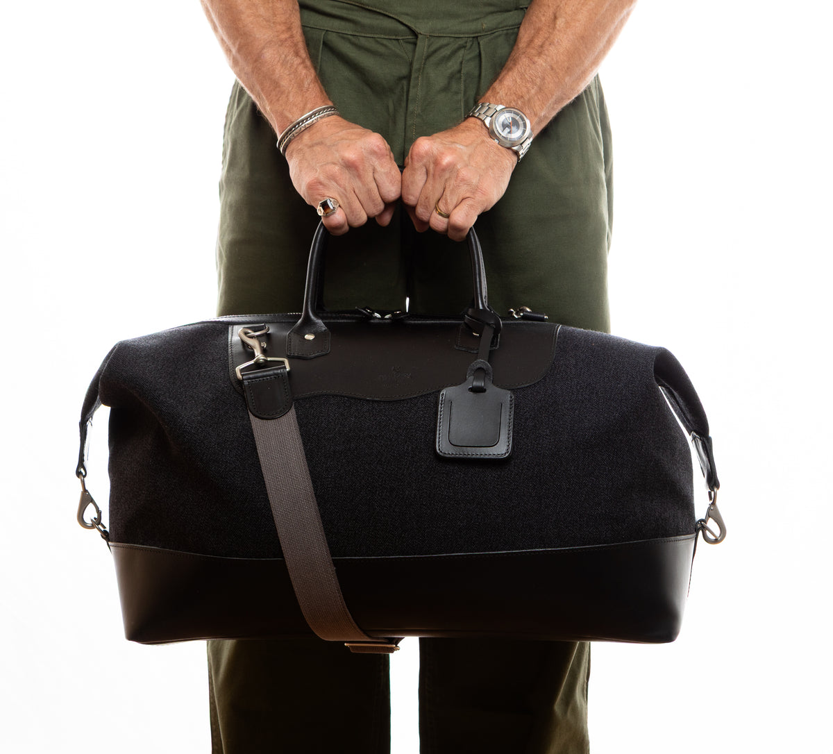 No. 643 Large Carryall, Thornproof Tweed