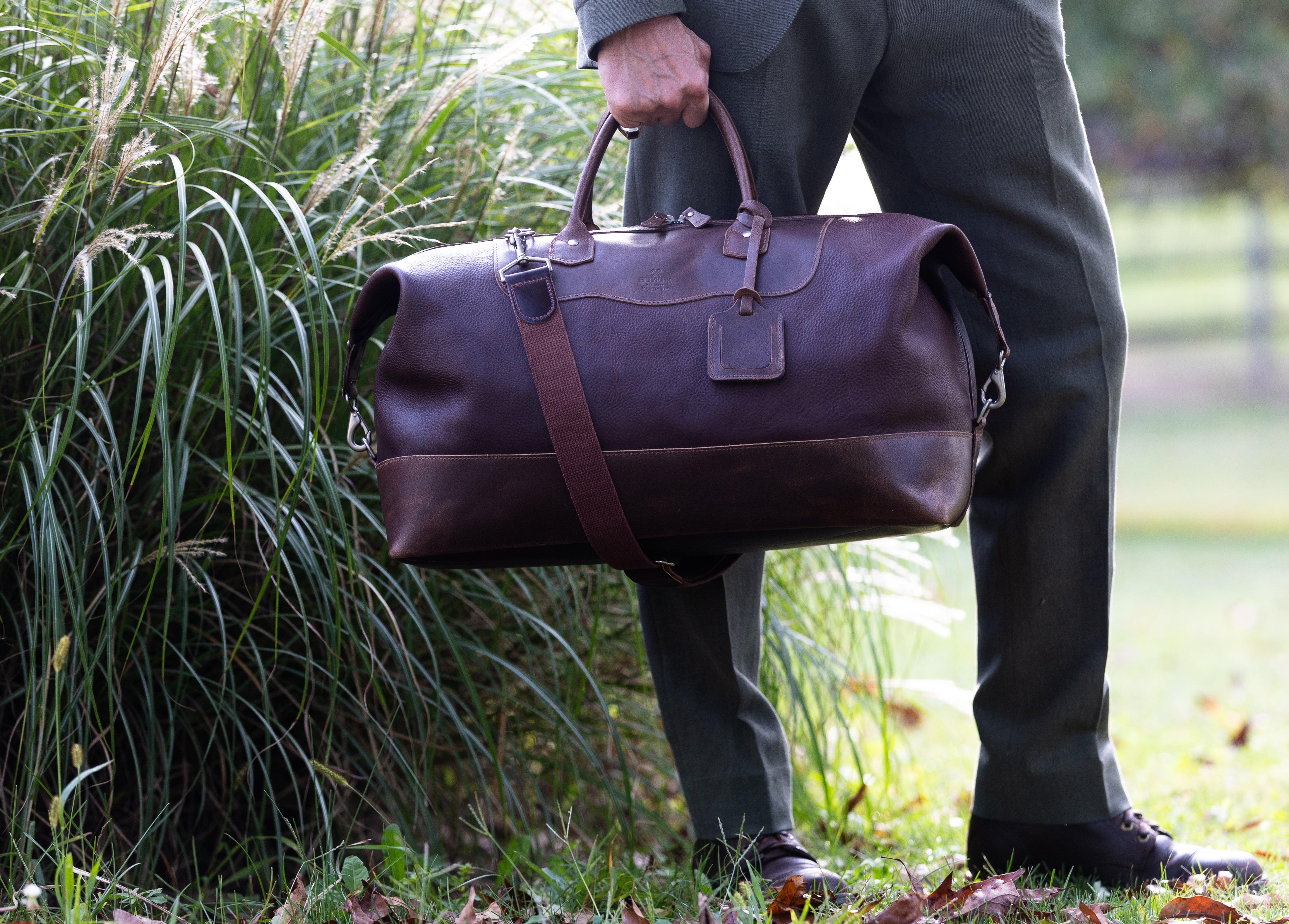 No. 643 Large Carryall, Brown Leather – Billykirk