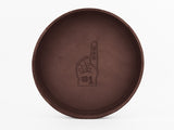 No. 310 Small Circle Leather Valet Trays