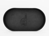 No. 473 Large Oval Leather Valet Trays
