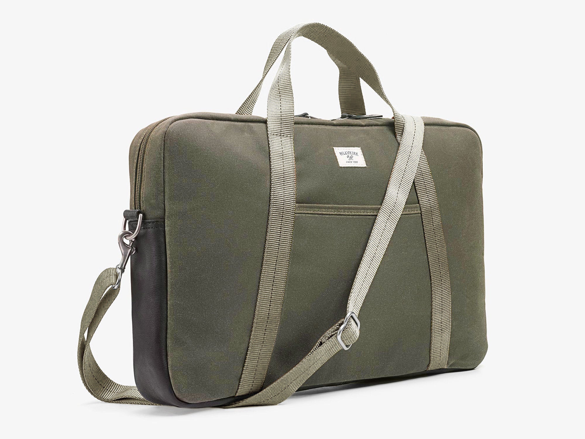 No. 508 Standard Issue Slim Briefcase, Olive – Billykirk