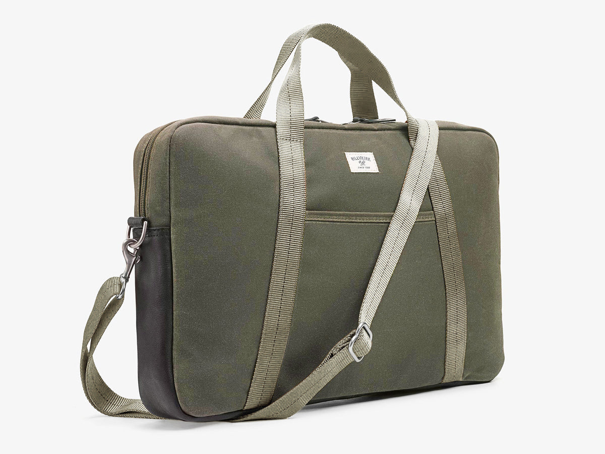 No. 508 Standard Issue Slim Briefcase, Olive