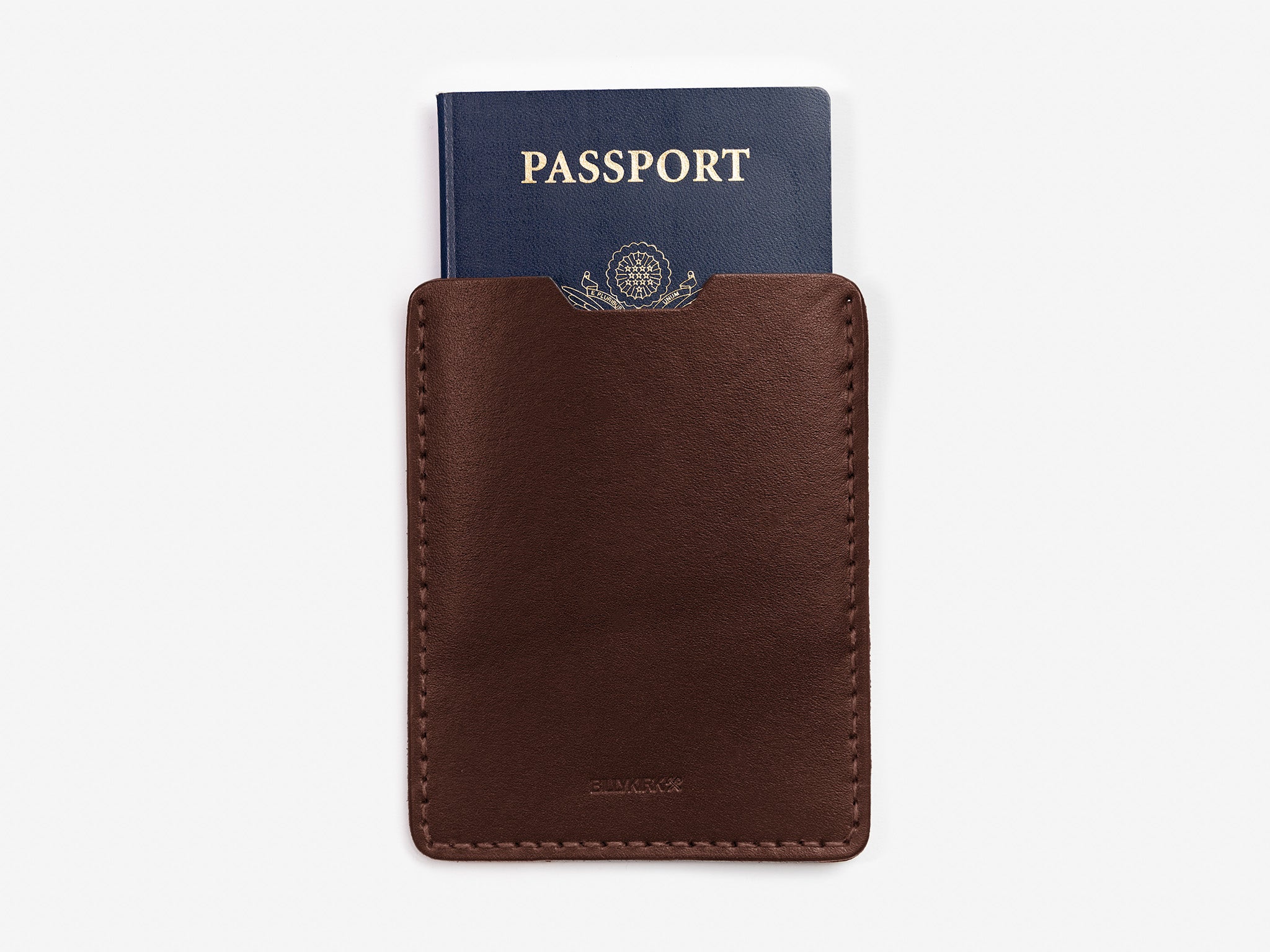 No. 607 Passport Sleeve in Hickory Leather – Billykirk