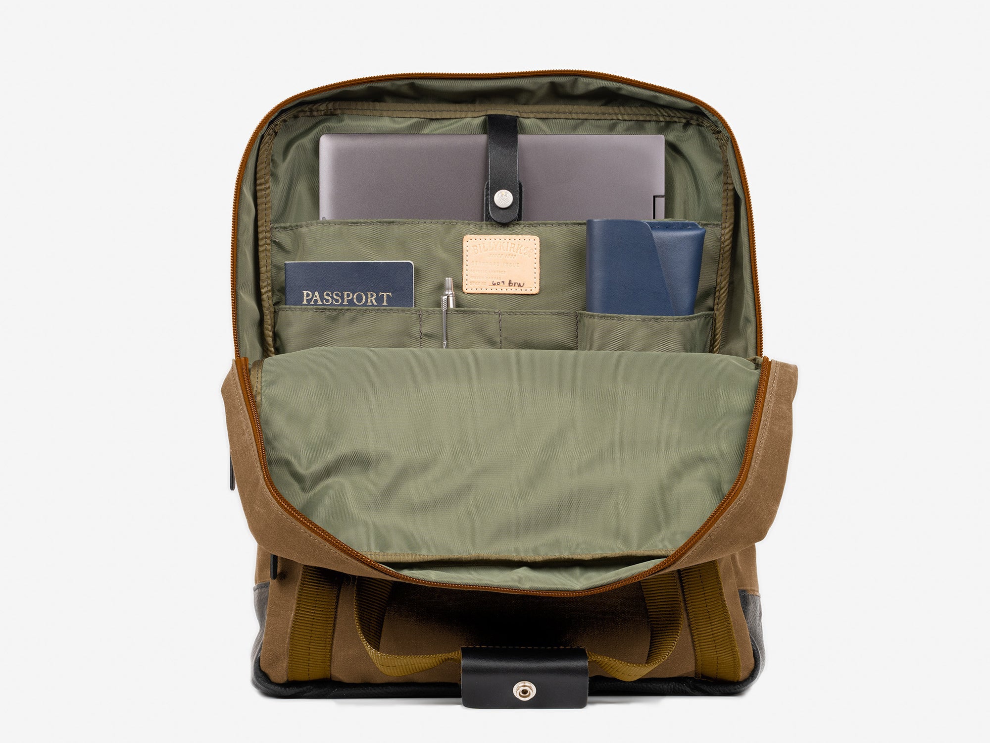 No. 609 Standard Issue Backpack Tote, Brush Brown