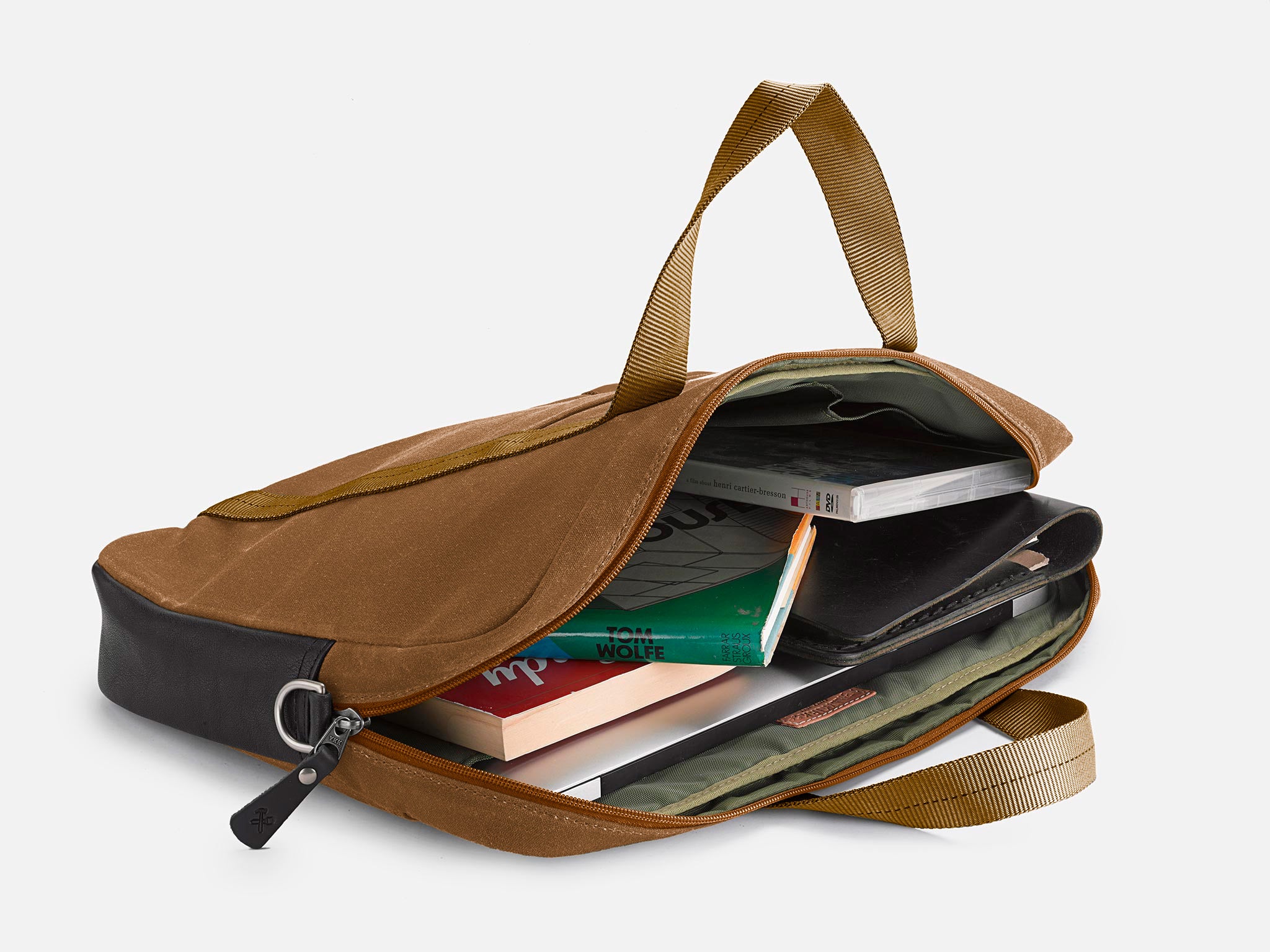 No. 508 Standard Issue Slim Briefcase, Brush Brown – Billykirk