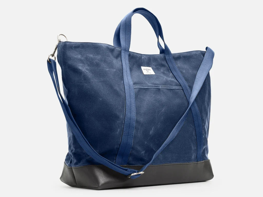BILLYKIRK ハンドメイド トートバッグ ネイビー Totes & Backpacks – Billykirk