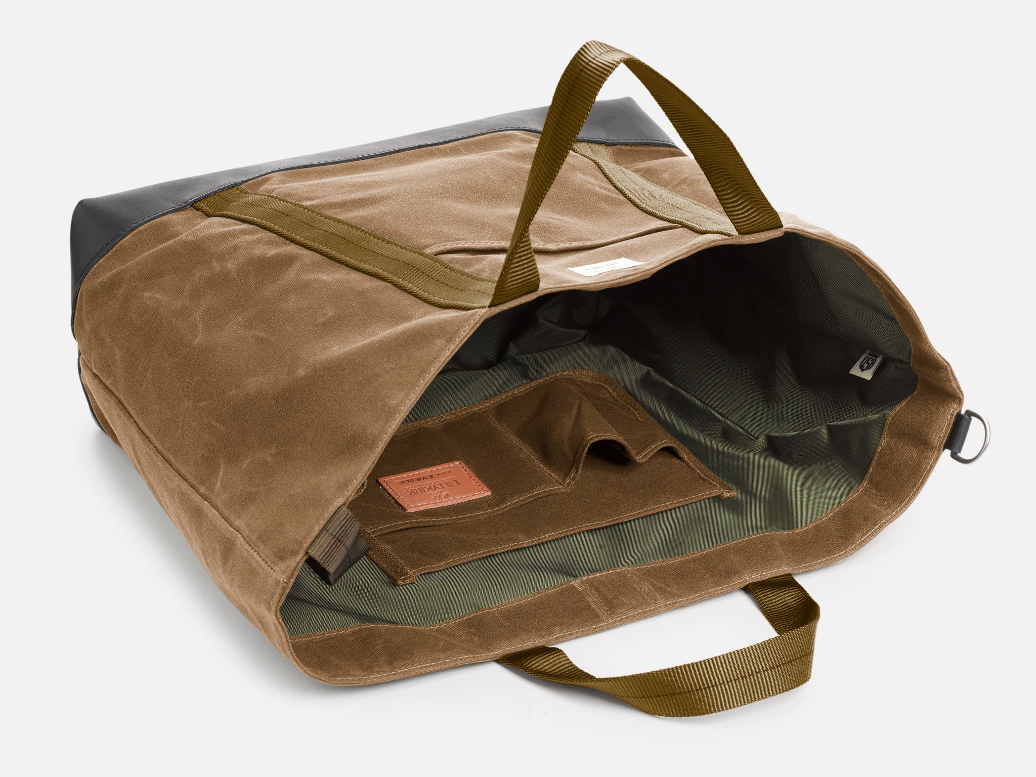 No. 540 Standard Issue East West Tote, Brush Brown – Billykirk