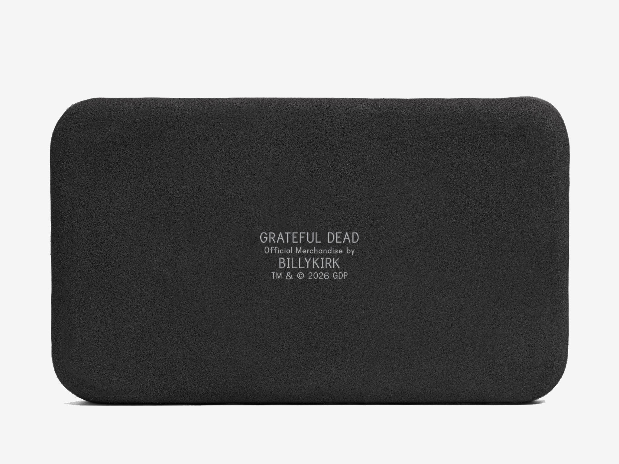 No. 309-GD Leather Valet Tray Skel, Black