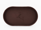 No. 311 Small Oval Leather Valet Trays