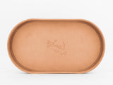 No. 473 Large Oval Leather Valet Trays