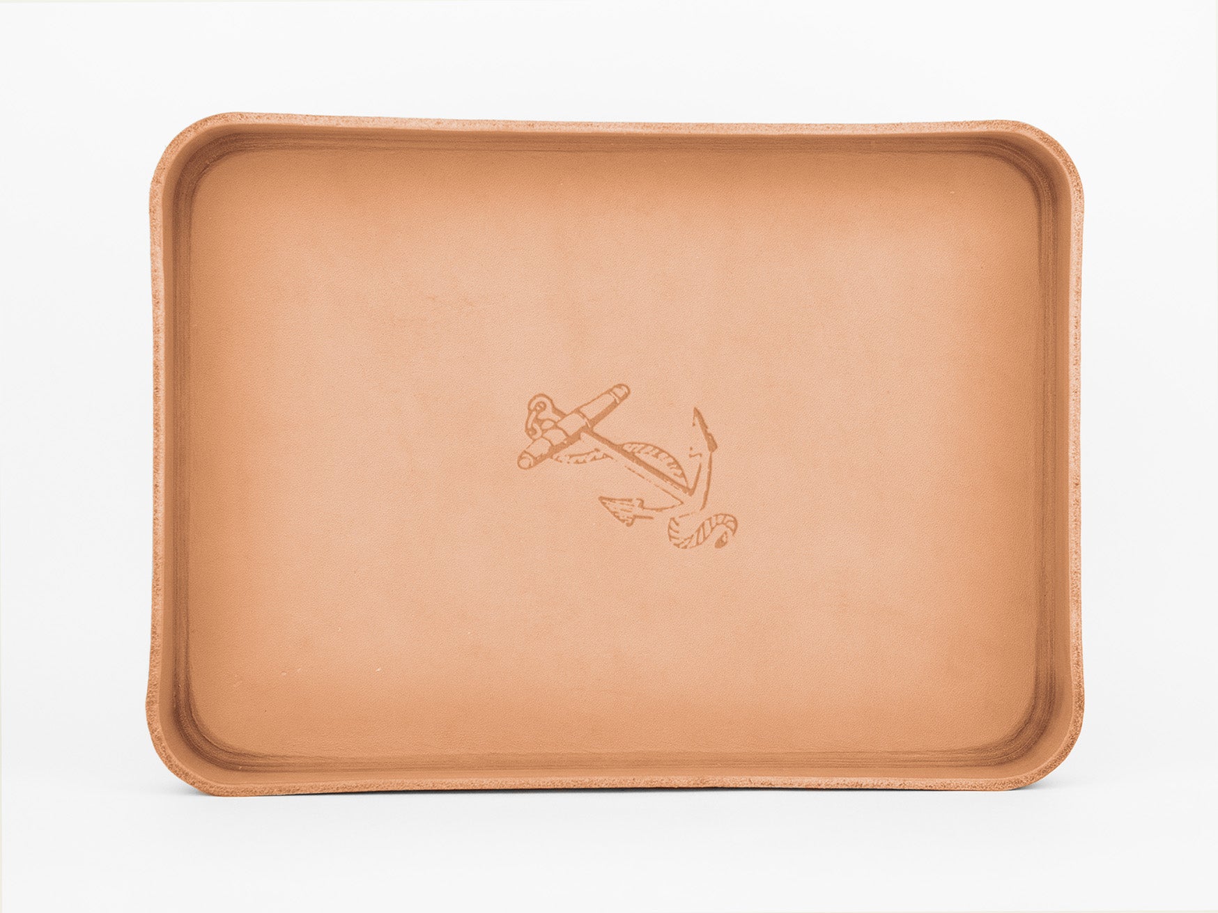 No. 471 Large Leather Valet Tray, Natural – Billykirk