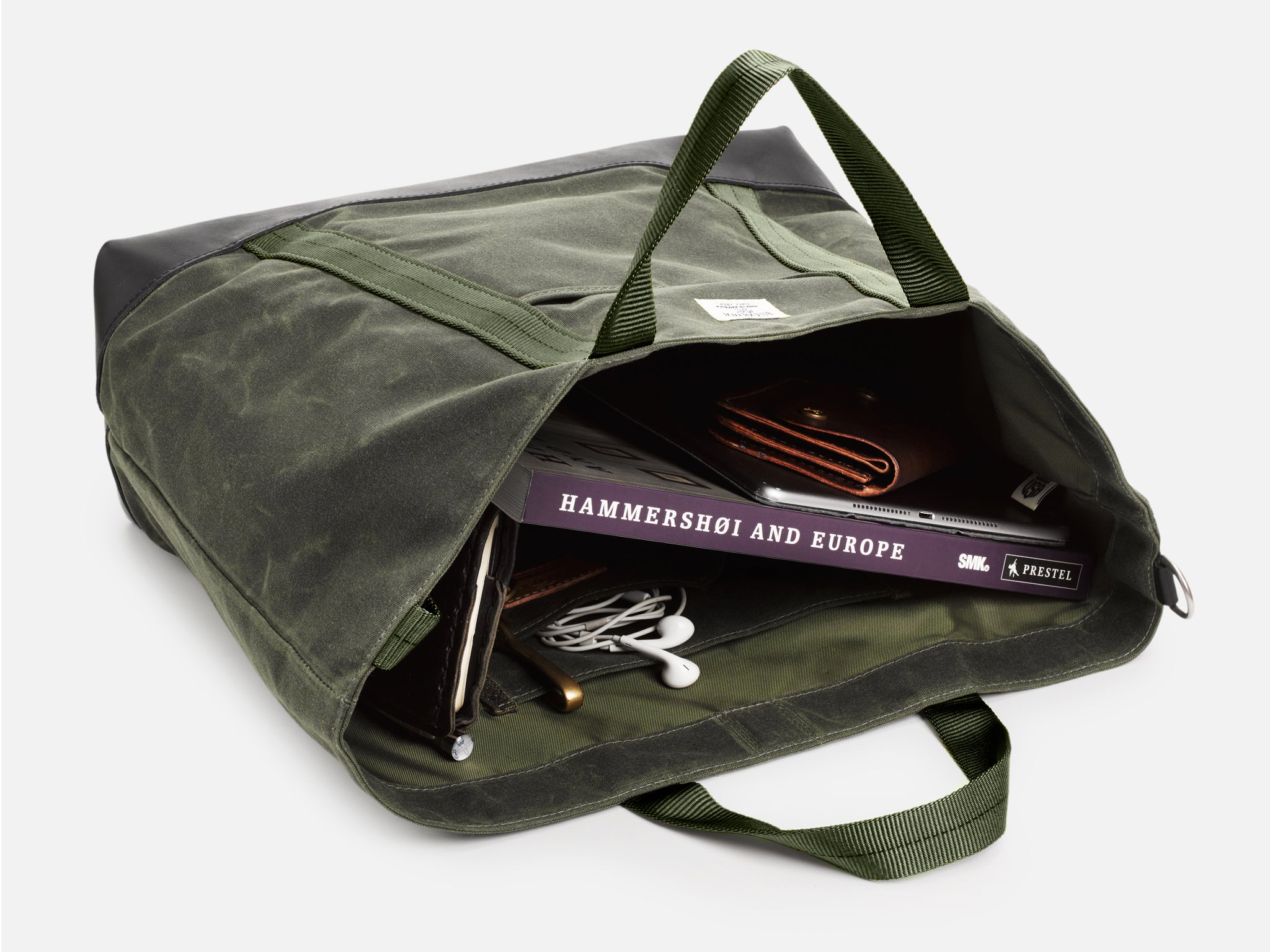 No. 540 Standard Issue East West Tote, Olive