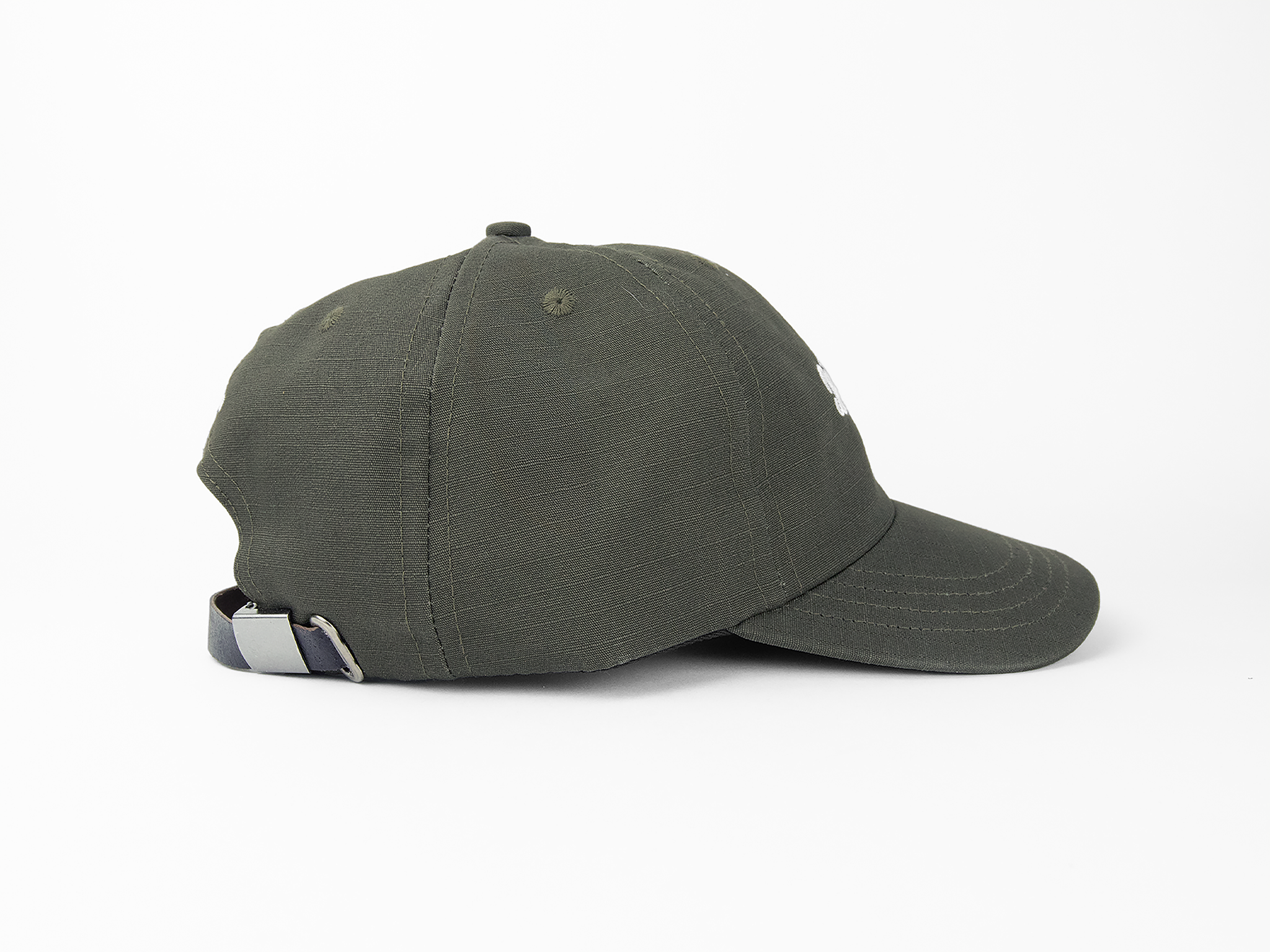 No. 651 Six-Panel Cap with Embroidery, Olive – Billykirk No. 651 Six-Panel Cap with Embroidery, Olive – Billykirk