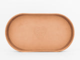 No. 473 Large Oval Leather Valet Trays