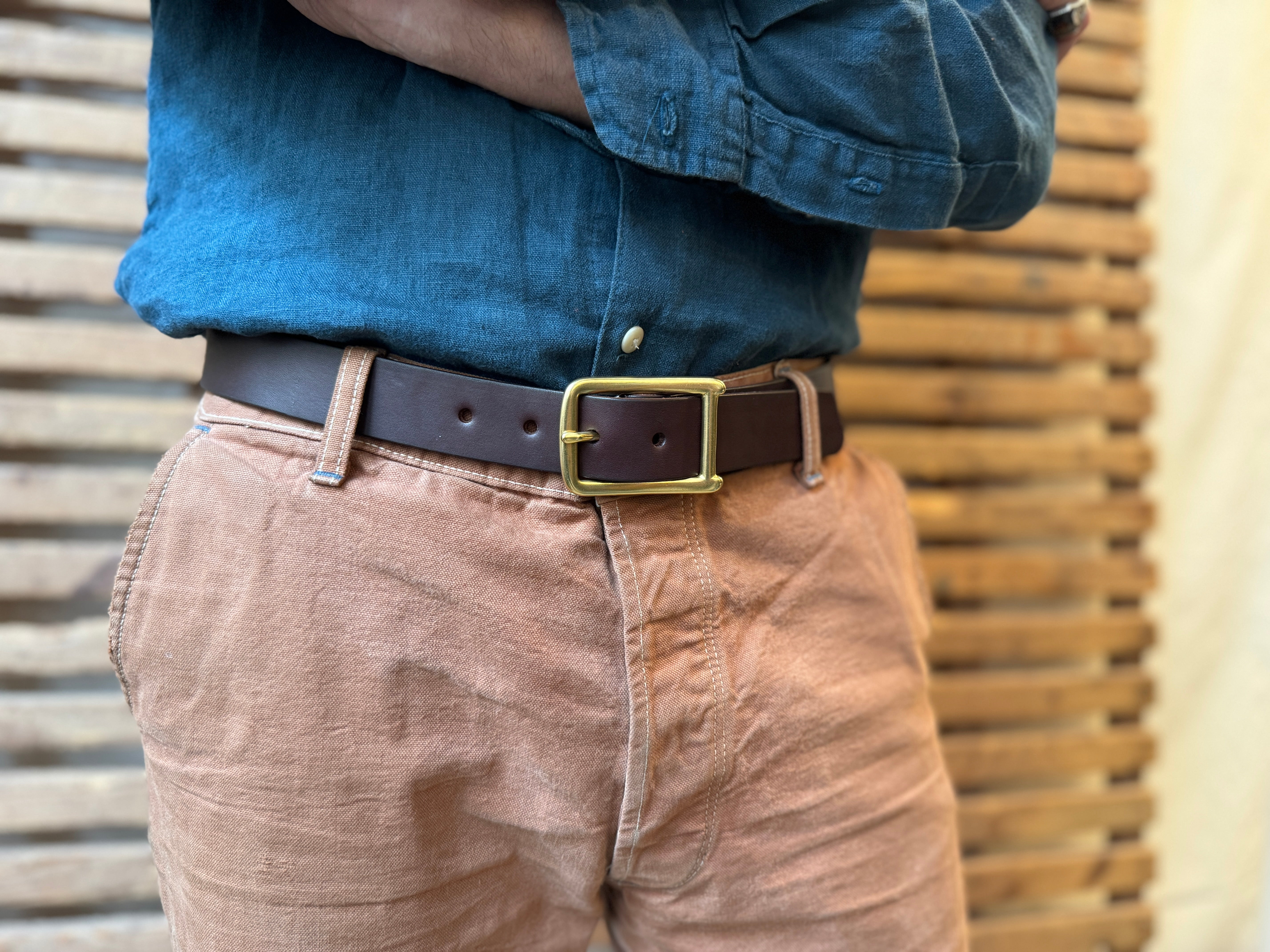 No. 640 Founders Buckle Belt, Black – Billykirk