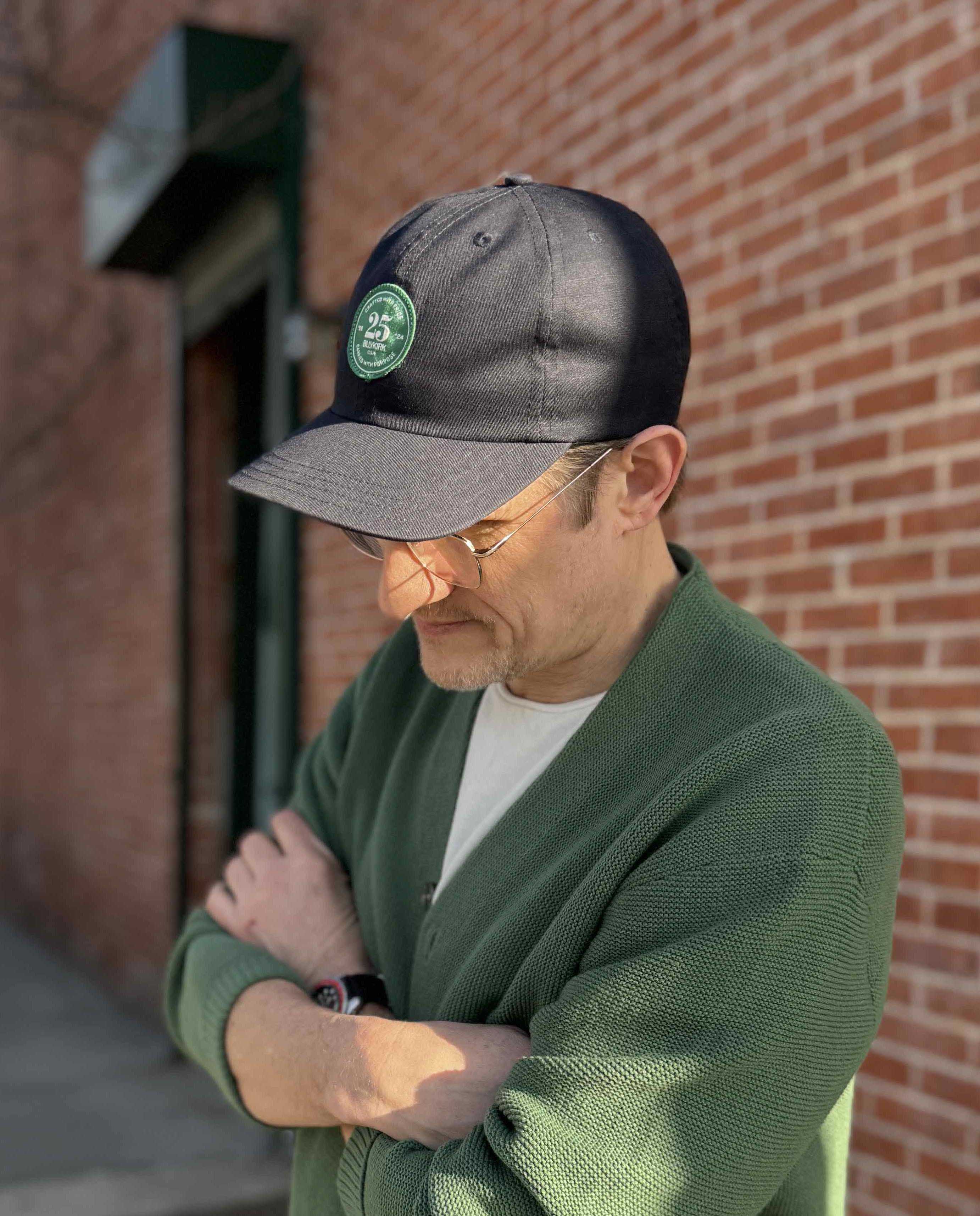 No. 652 Six-Panel Cap with Patch, Navy – Billykirk