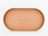 No. 473 Large Oval Leather Valet Trays