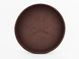 No. 310 Small Circle Leather Valet Trays