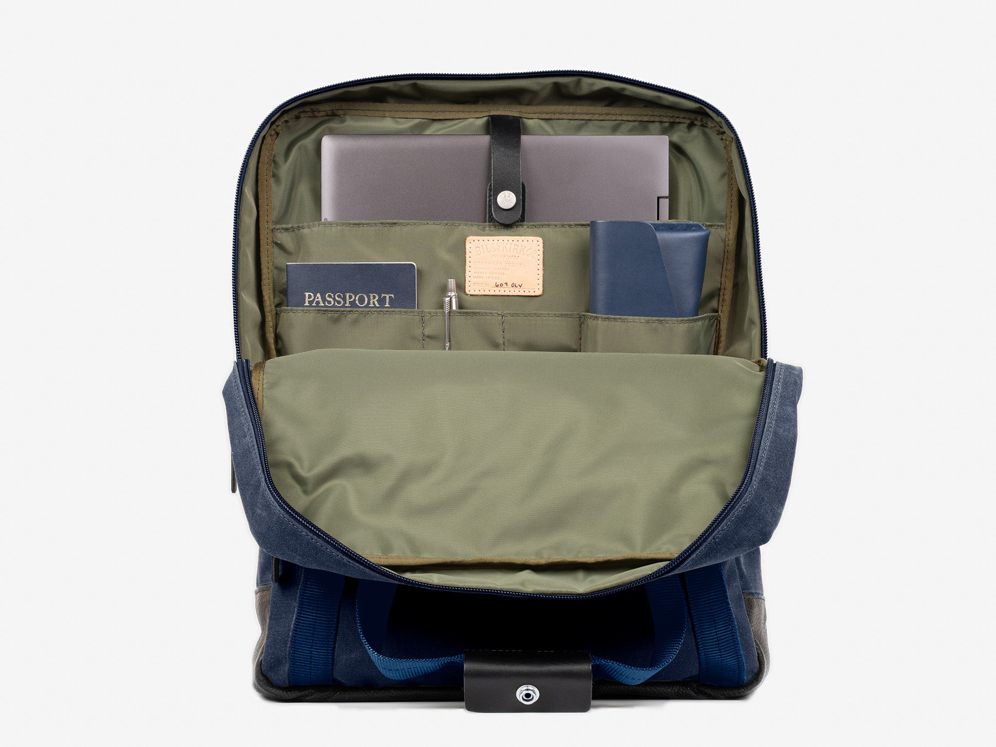 No. 609 Standard Issue Backpack Tote, Navy – Billykirk