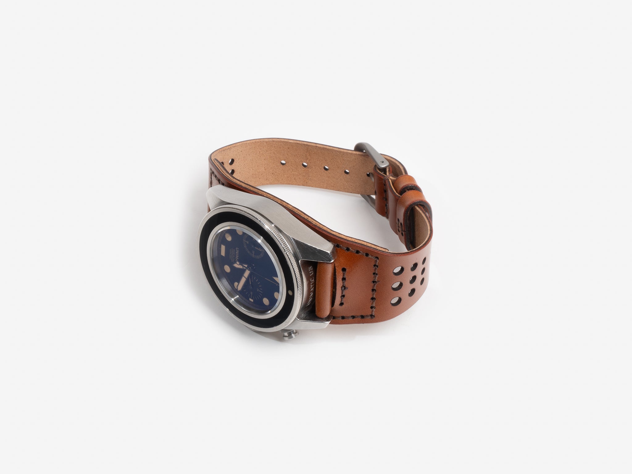 No. 630 Rally Watch Strap (w/ holes) Tan – Billykirk