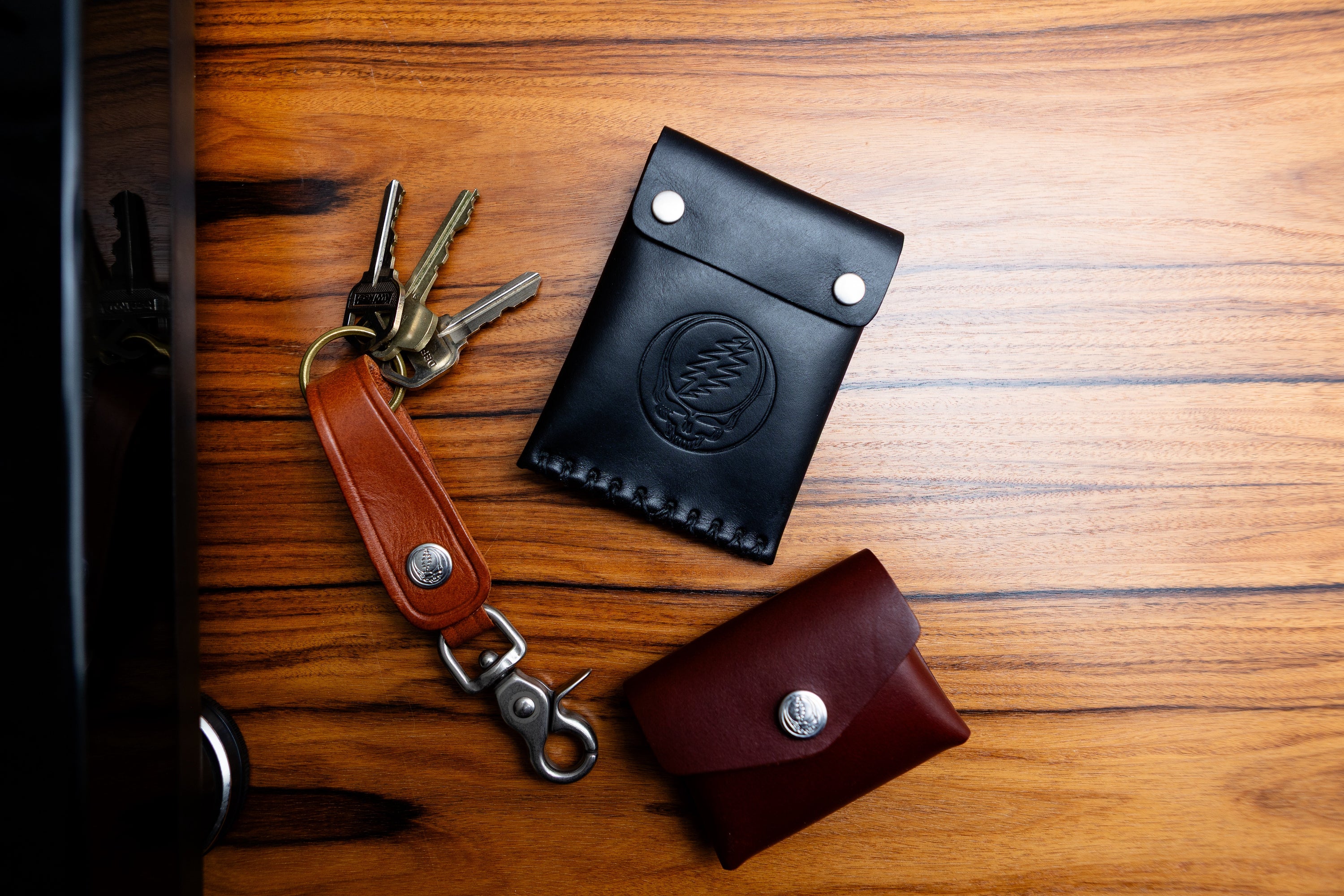 No. 240-GD Key Fob, Black