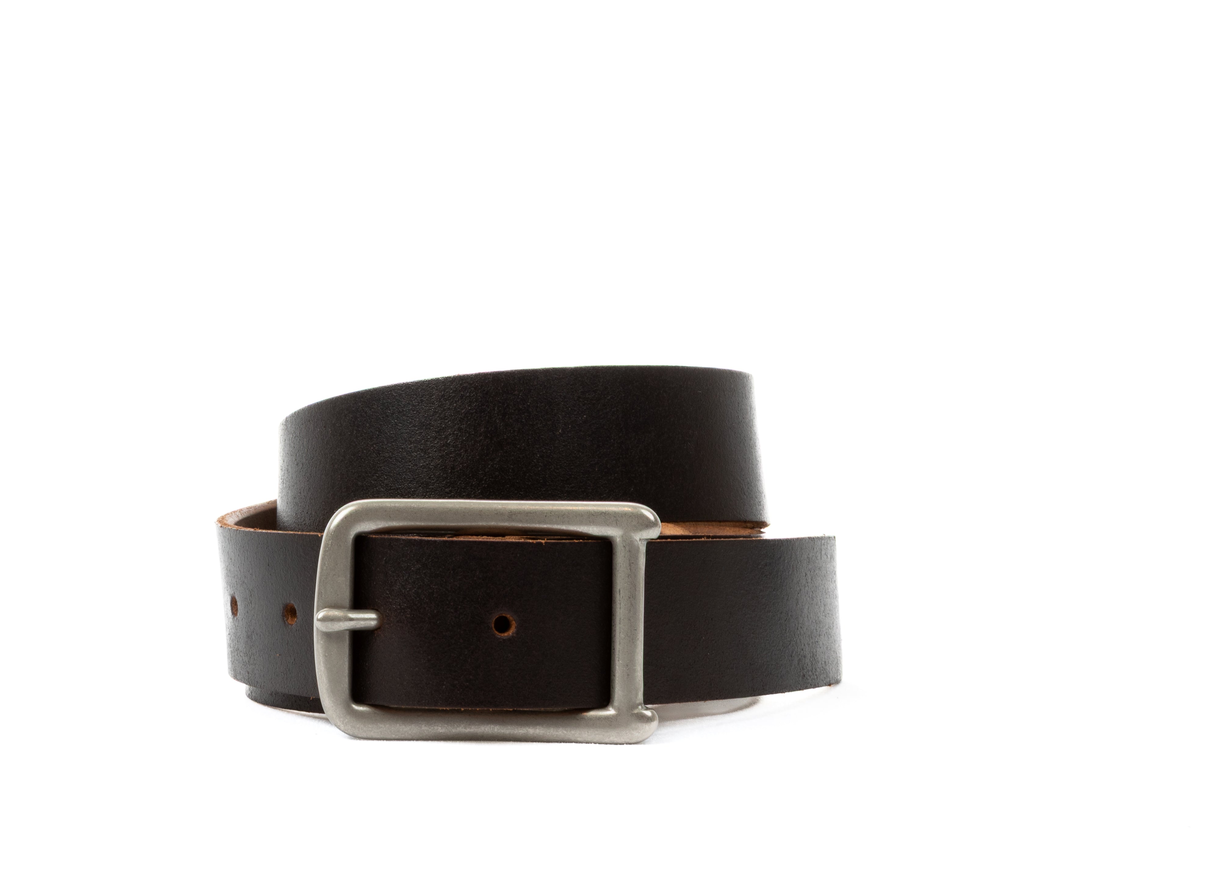 No. 640 Founders Buckle Belt, Java Waxed Flesh – Billykirk