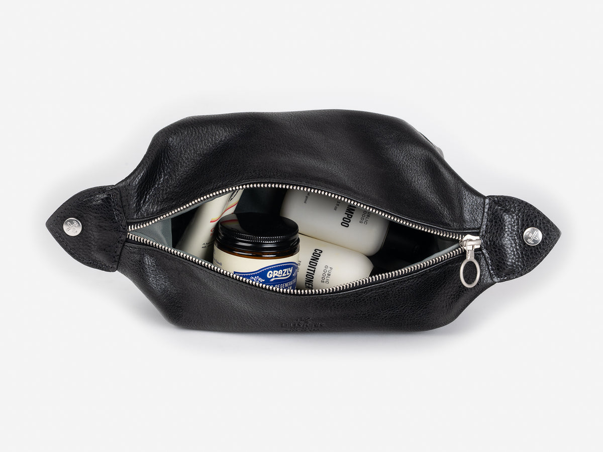 No. 644 Carryall Toiletry Bag, Black