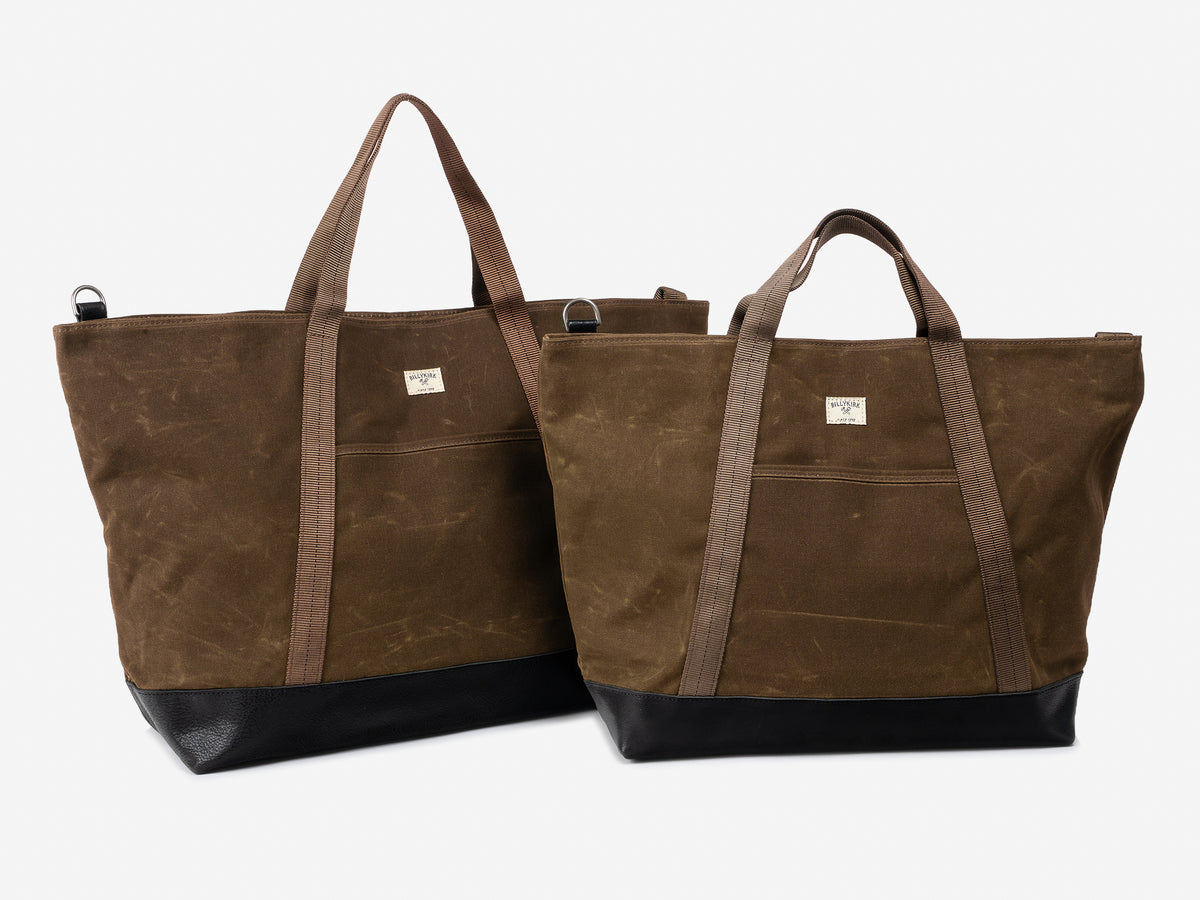 No. 674 Large East West Tote, Brush Brown