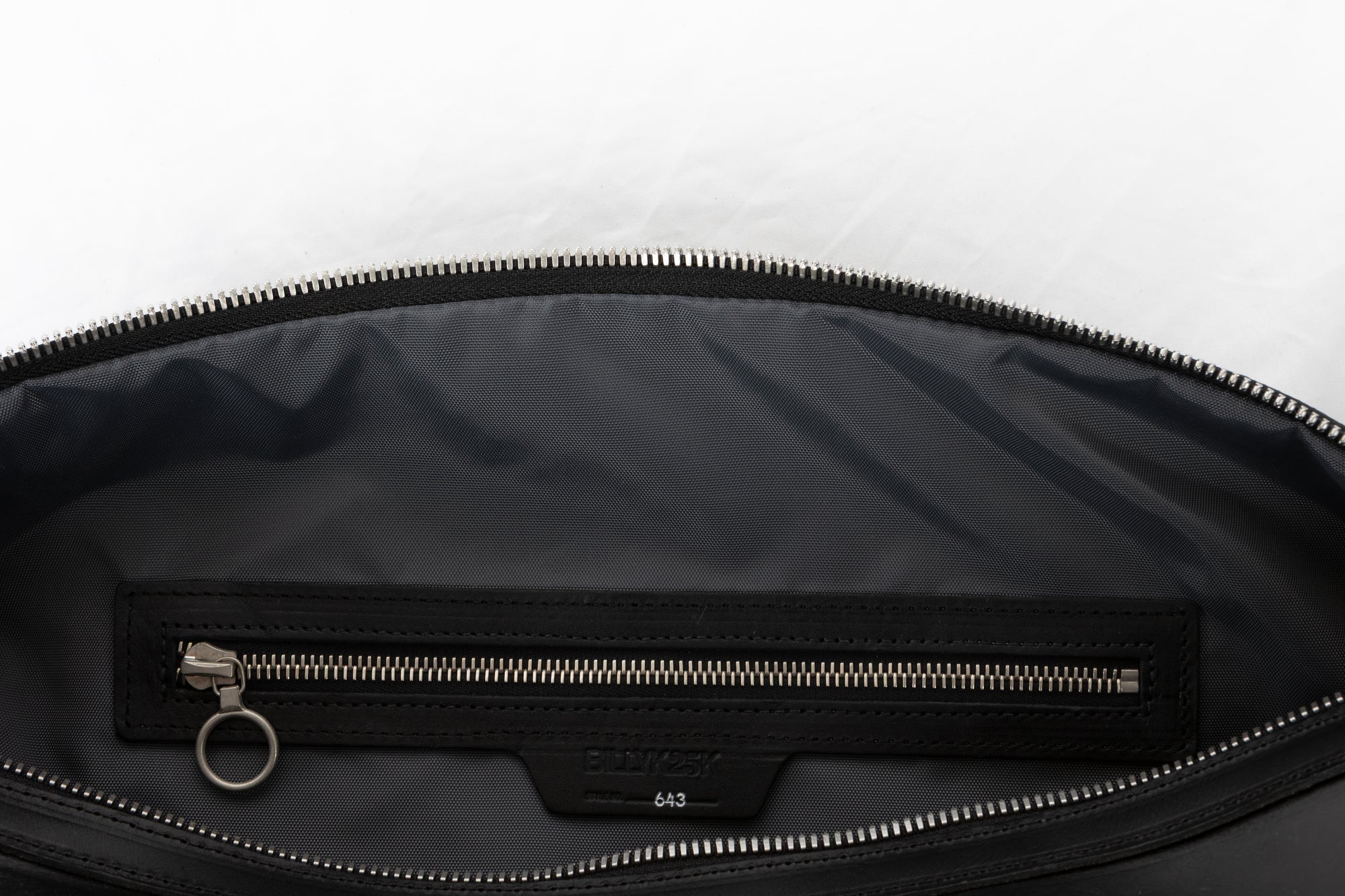 No. 643 Large Carryall, Black Leather – Billykirk