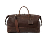 No. 643 Large Carryall, Brown Leather