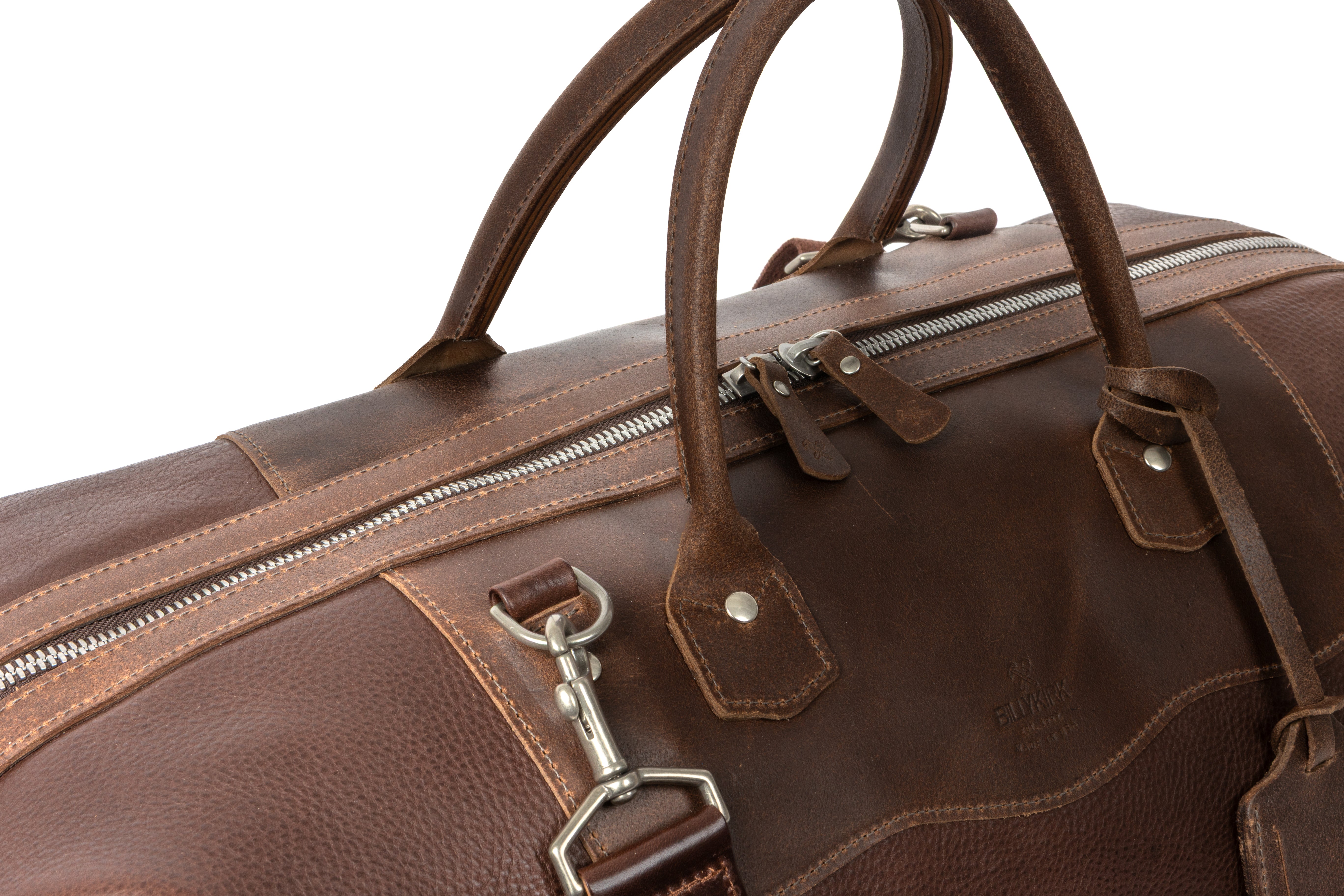 No. 643 Large Carryall, Brown Leather – Billykirk