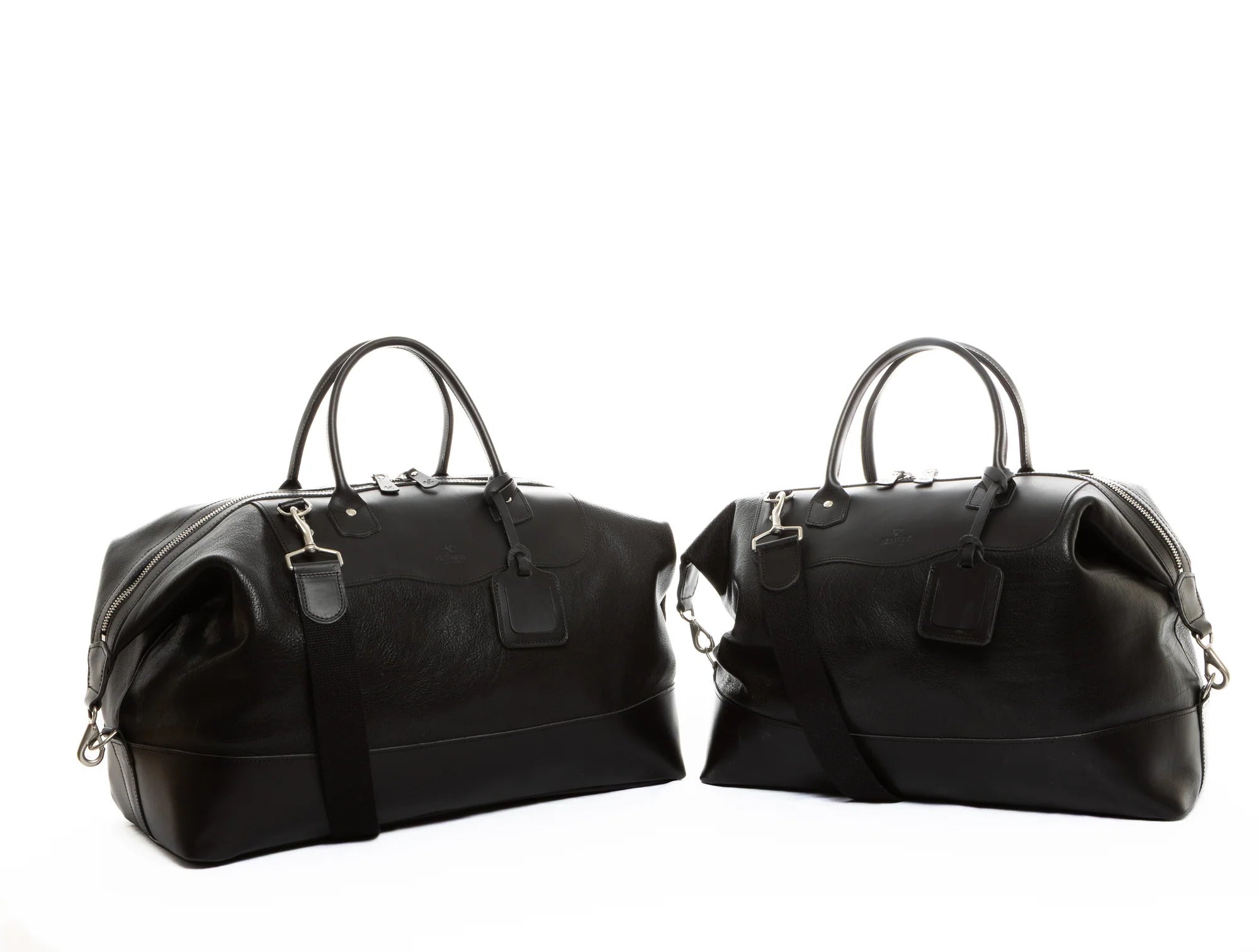 No. 643 Large Carryall, Black Leather