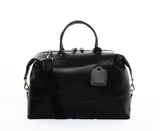 No. 642 Small Carryall, Black Leather