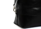 No. 642 Small Carryall, Black Leather