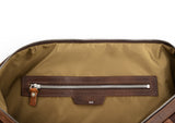 No. 642 Small Carryall, Brown Leather