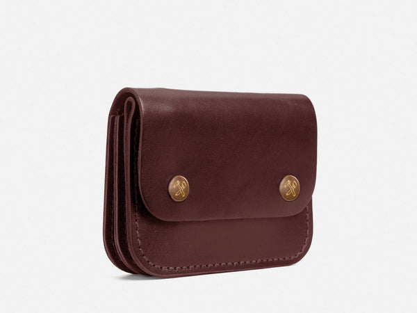 TRUCKIN'　COMPACT WALLET Mini Trucker Wallet with Chain | Fox Creek Leather