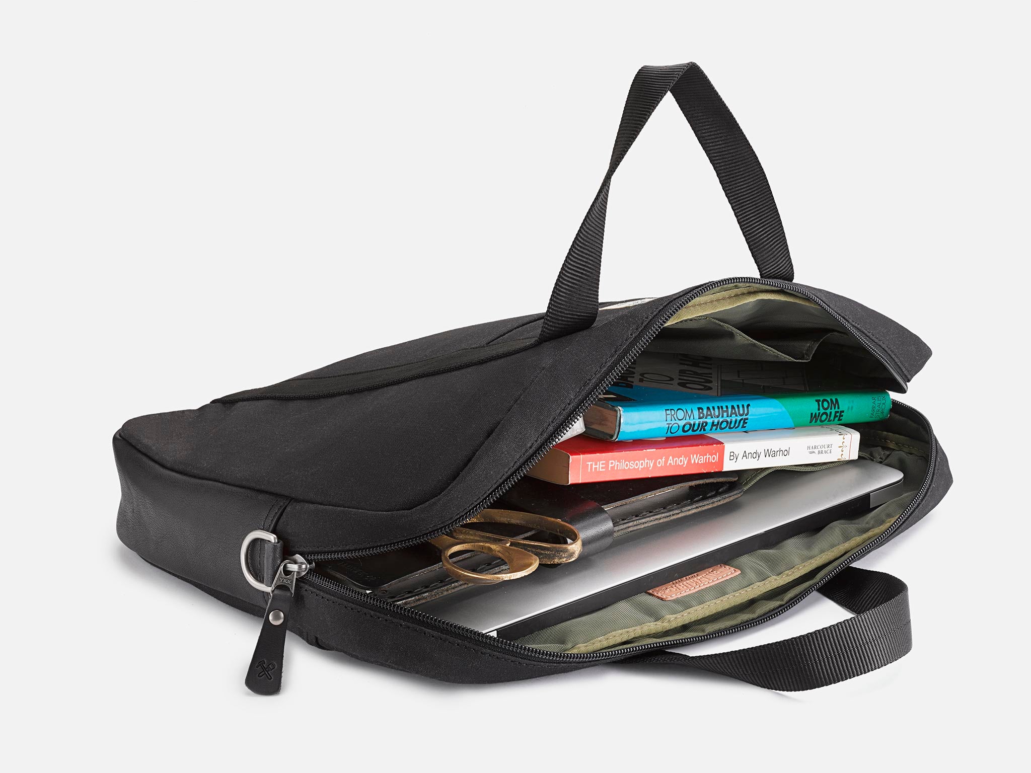 No. 508 Standard Issue Slim Briefcase, Black – Billykirk