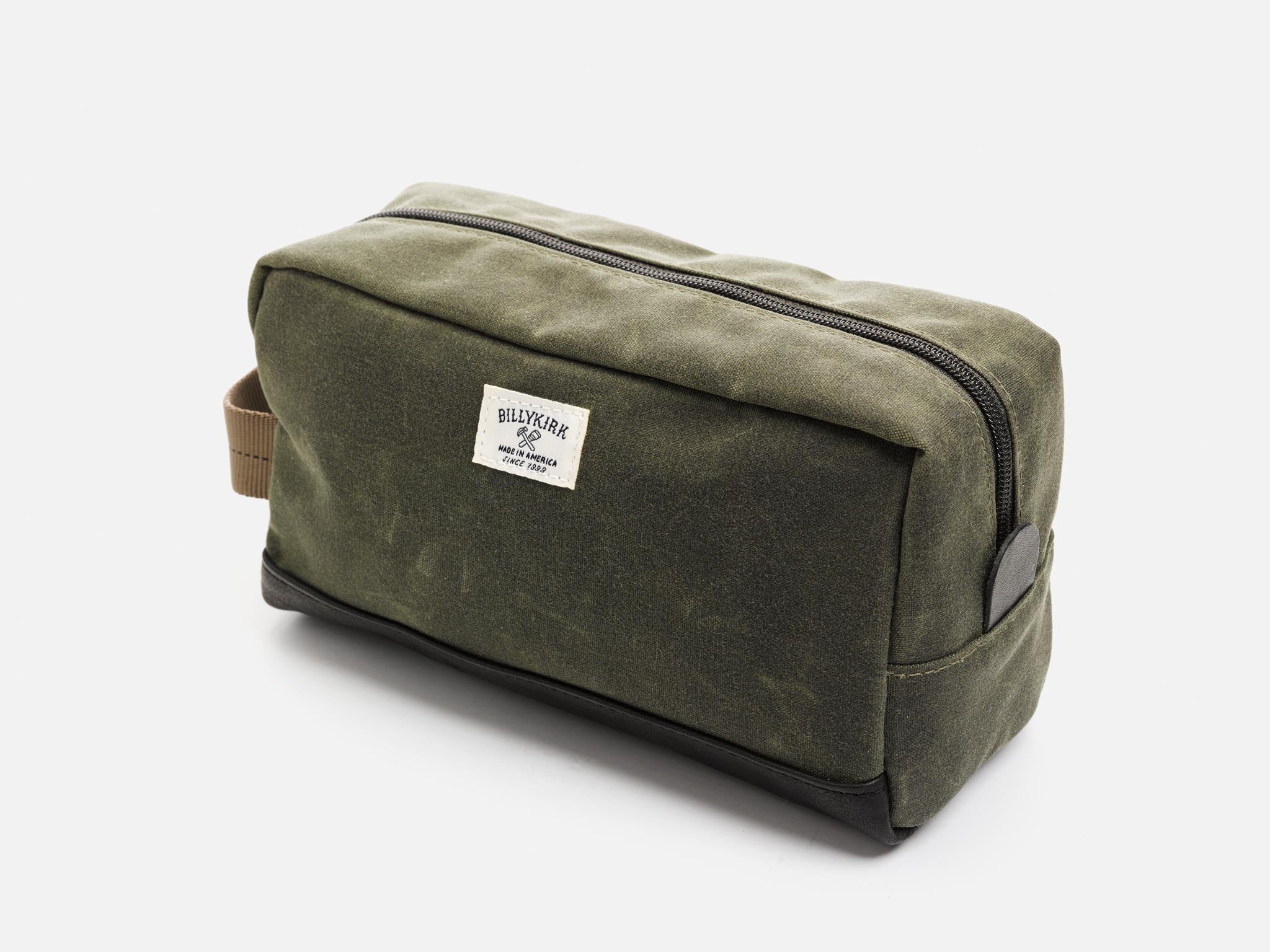 No. 258 Standard Issue Toiletry Bag, Olive – Billykirk