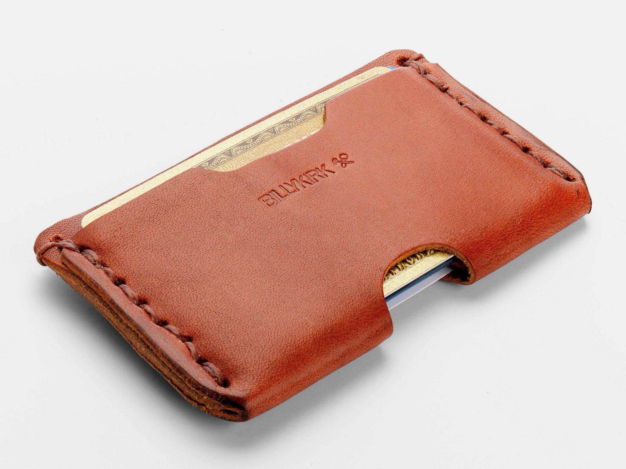 No. 397 Slim Card Case, Tan